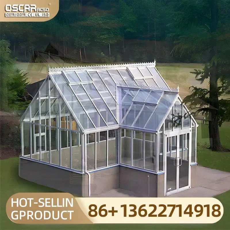 Modern Glass Skylight for Sunroom with Aluminum Alloy Frame and Stainless Steel Screen Netting Folding Horizontal for Home Offic
