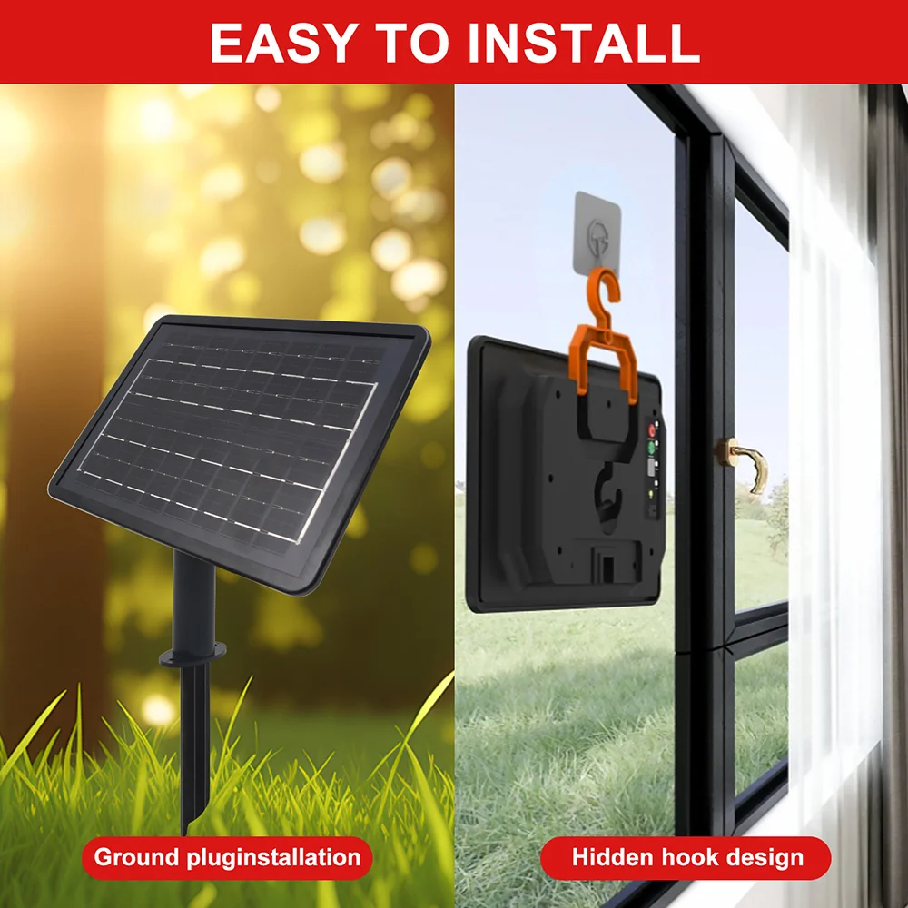 Dual Sided Solar Power COB LED Neon Strip Light 24V 320LED Waterproof Flexible Lamp 3000K 4000K 6000K Pathway Patio Fence Decor