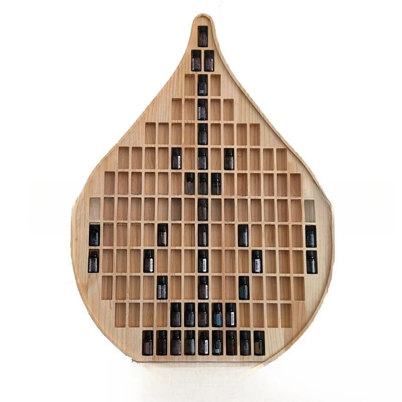 

Water drop essential oil display stand, studio essential oil display stand 136 grid wall hanging