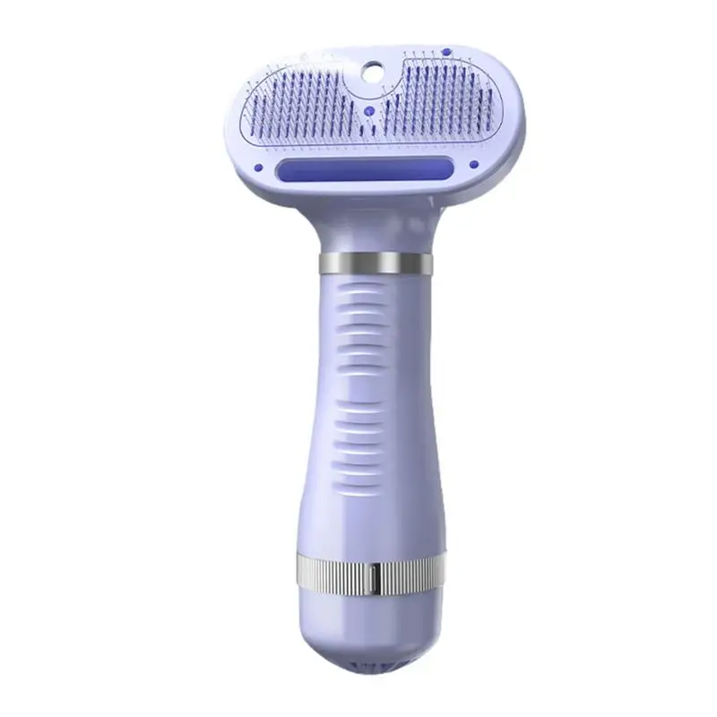 Pet Steam Brush For Dog Multifunctional Cat Steamer Brush For Massage 6 In 1 Dog Grooming Brush With 3-Speed Adjustment