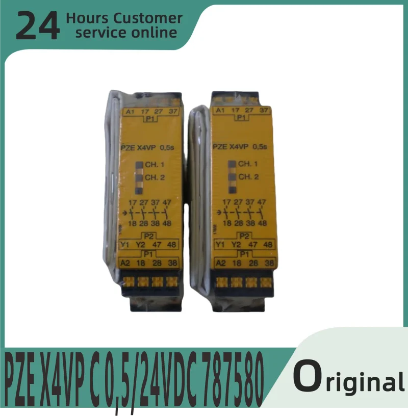 

Brand new original safety relay PZE X4VP C 0,5/24VDC 787580