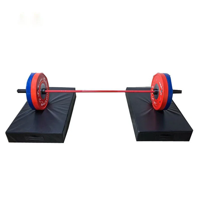 Weightlifting Movable Floor Protection PVC Sponge 15cm Thick Soft Barbell Drop Cushion Shock Mat Customized Color Logo for Homep