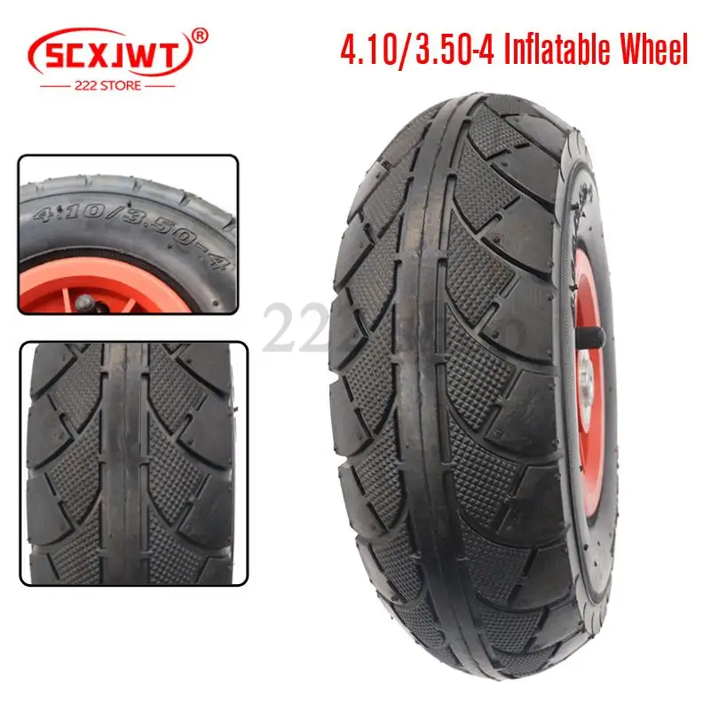 

4.10/3.50-4 tire wheel suitable for 49cc mini quad off-road bike scooter ATV Buggy