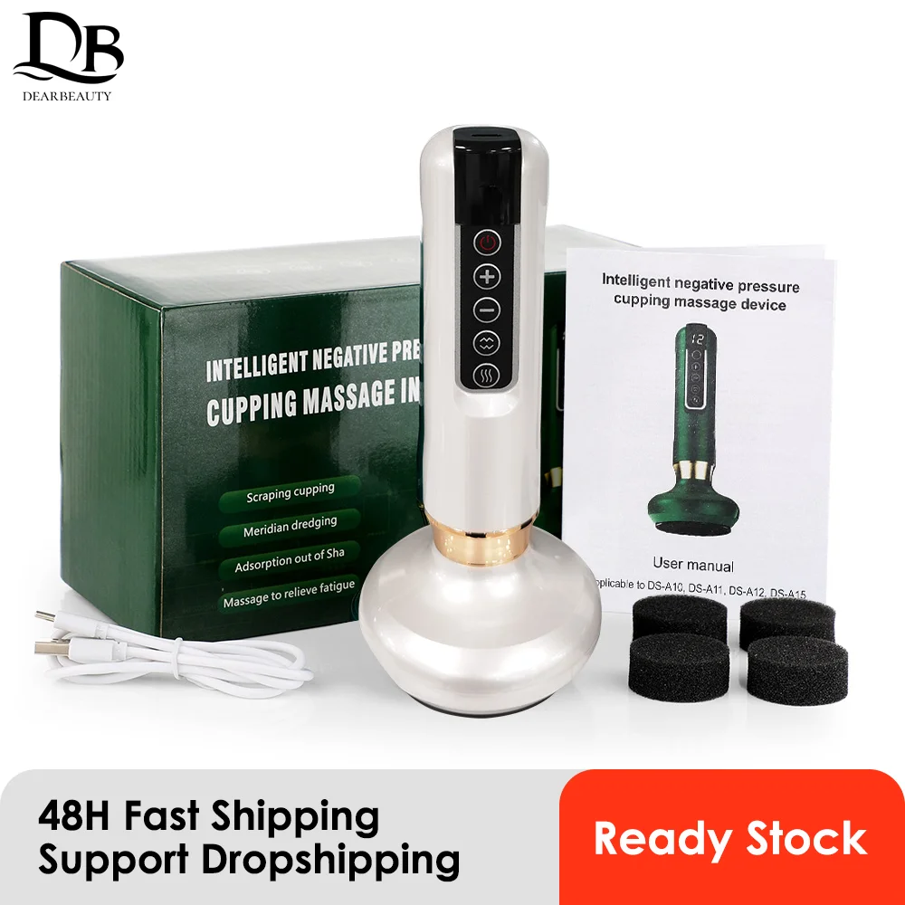 Electric Cupping And Scraping Instrument Magical Artifact Meridian Dredging Instrument Intelligent Cupping And Universal Body