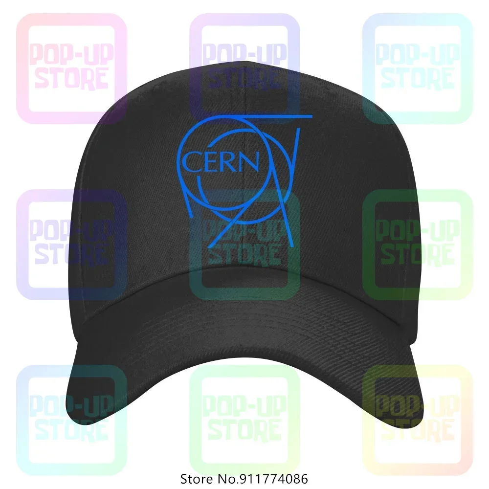 

Cern Европейский символ ядерного института с логотипом Geek Nerd, хлопковые кепки для водителей грузовиков, бейсболка для мужчин и женщин