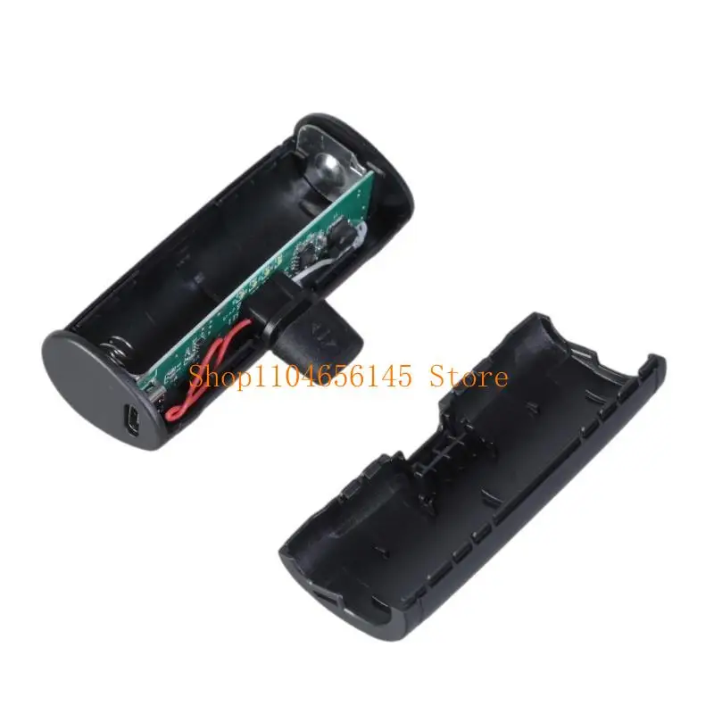 Portable Type C 18650 PowerBank Outer Box for 1x18650 Battery Housing Shell No Welding Required Ideal for DIY Users