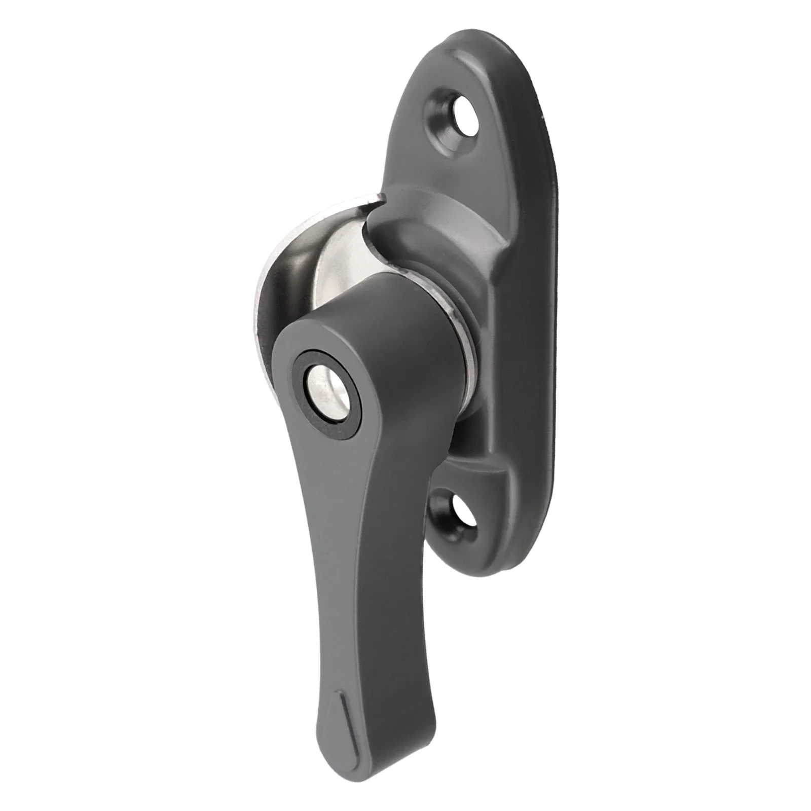 New Crescent Lock With Hook Door Window Hook Locks Window Latch Hasps Buckle With Hook For Window Stainless Steel