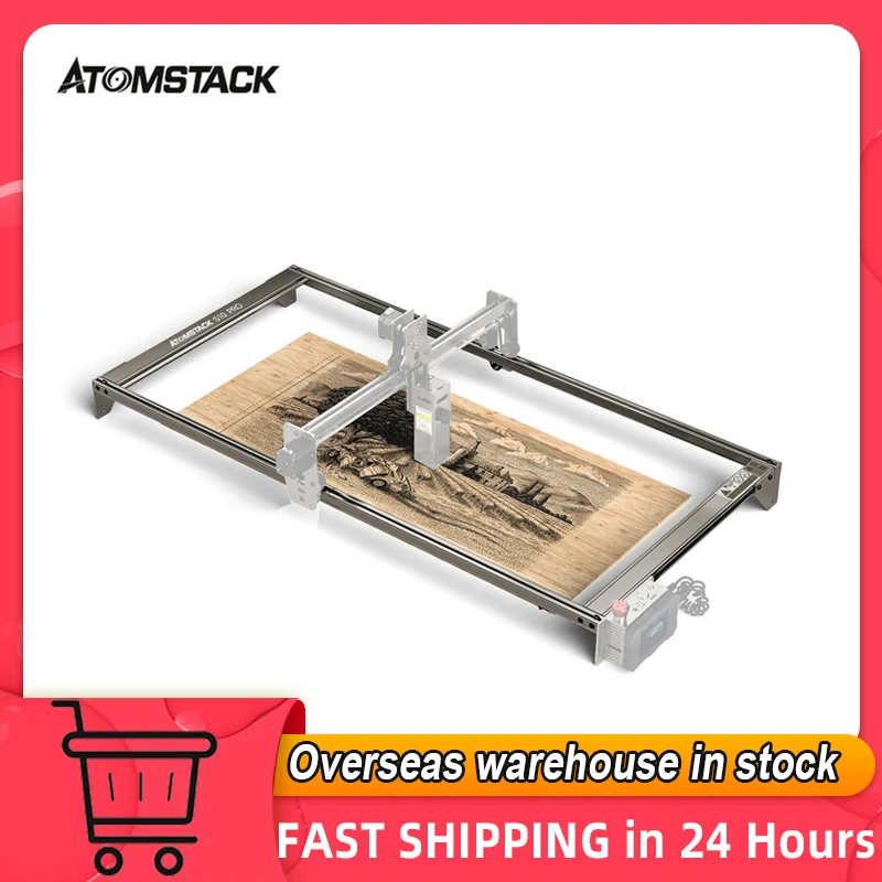 ATOMSTACK Laser Engraving Machine Engraving Area Y-axis Extension Kit Expand to 850x410mm for A10 Pro / X7 Pro/ S10 Pro/A5 M50