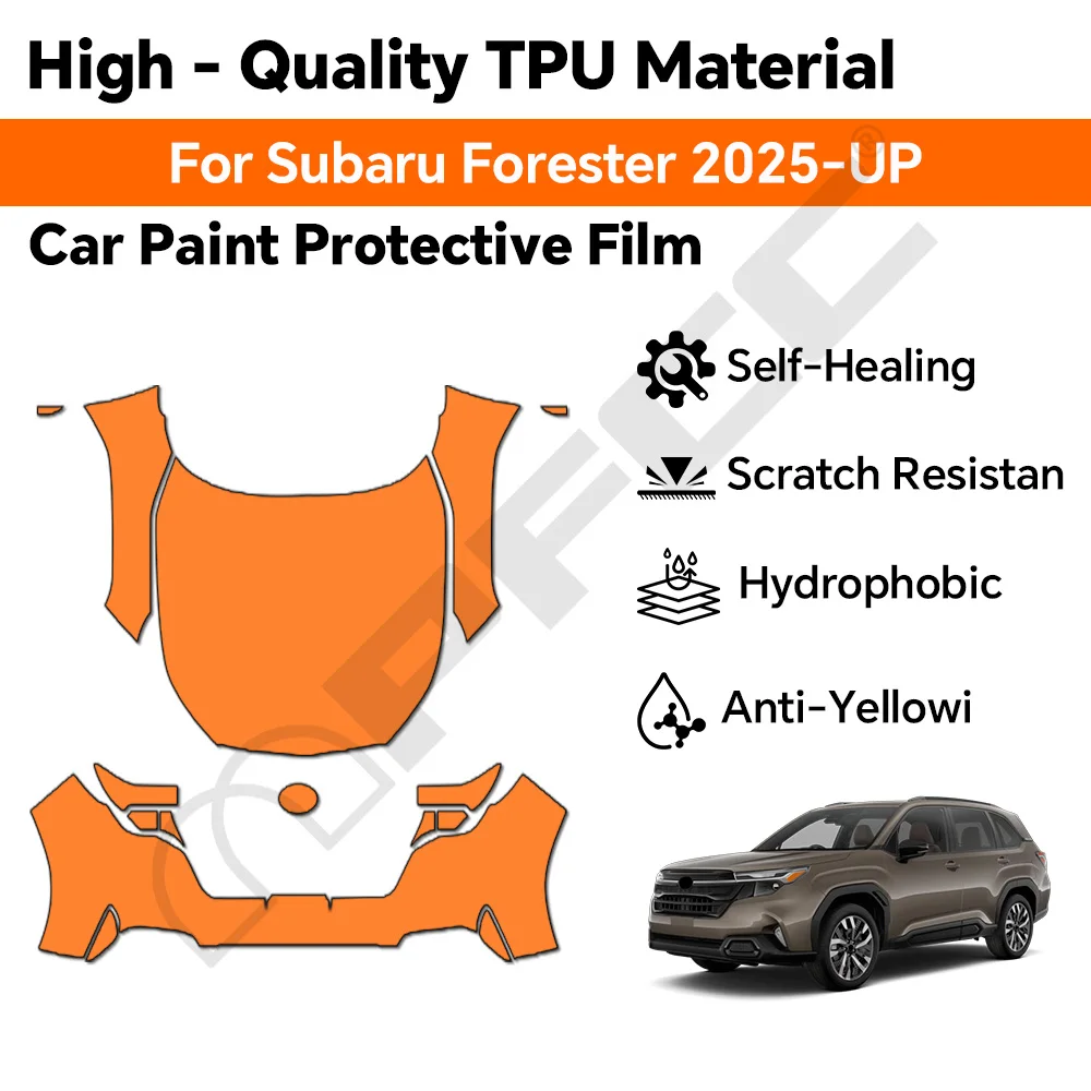 

TPU Paint Protection Film For Subaru Forester 2025-UP Car Body Pre-cut Clear PPF Invisible Anti-scratch Resistant Self-adhesive