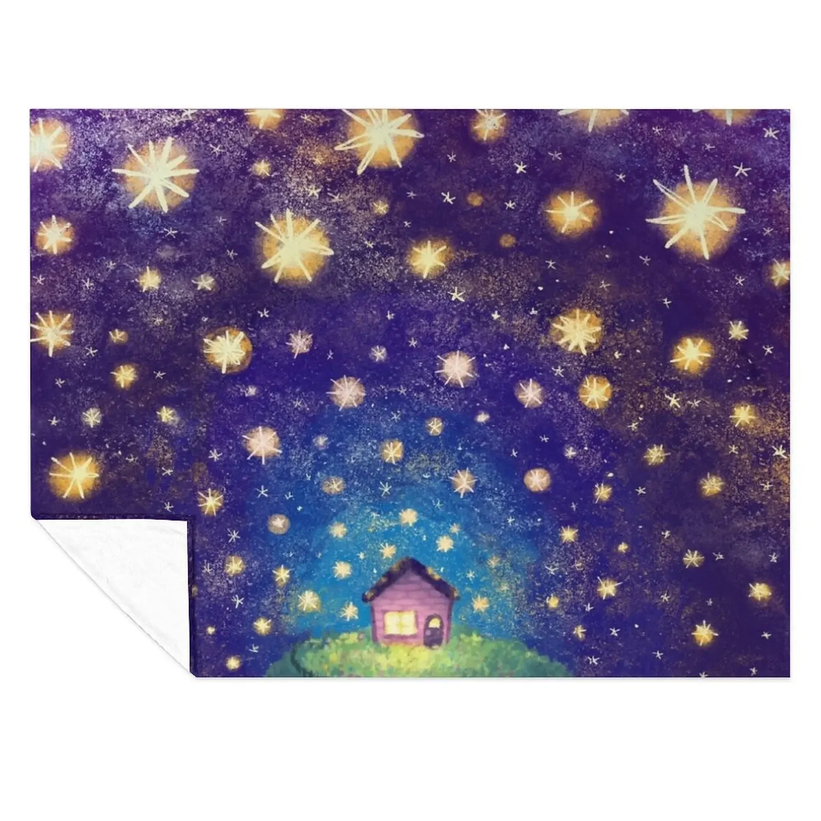 

the house my parents built Throw Blanket Furry Decorative Beds Blankets For Baby for sofa Blankets