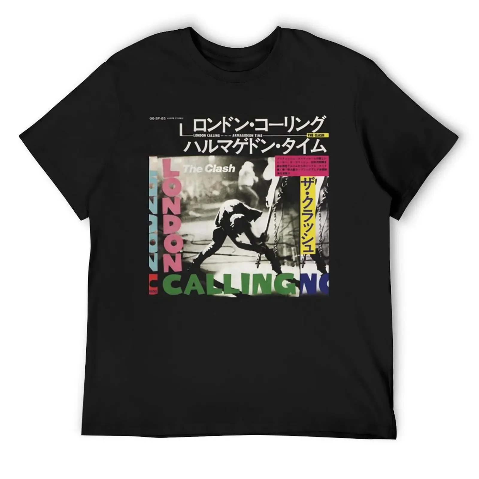 

London Calling Japan The Clash Rock Japan Style Classic T-Shirt essential t shirt oversizeds fitted t shirts for men