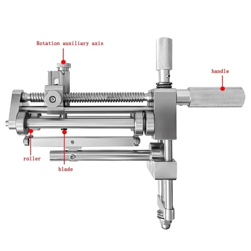 Manual Rotary Grinder for Pipe Outer Surface Oxide Layer, Handheld Pipe Surface Polishing Tool