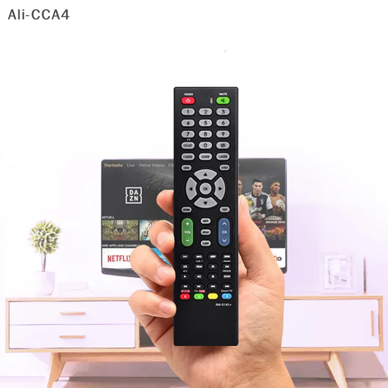 CCA4-Universal TV Remote Control Replace Compatible Use Universal TV Remote Control Need to Set According to the Manual RM-014S+