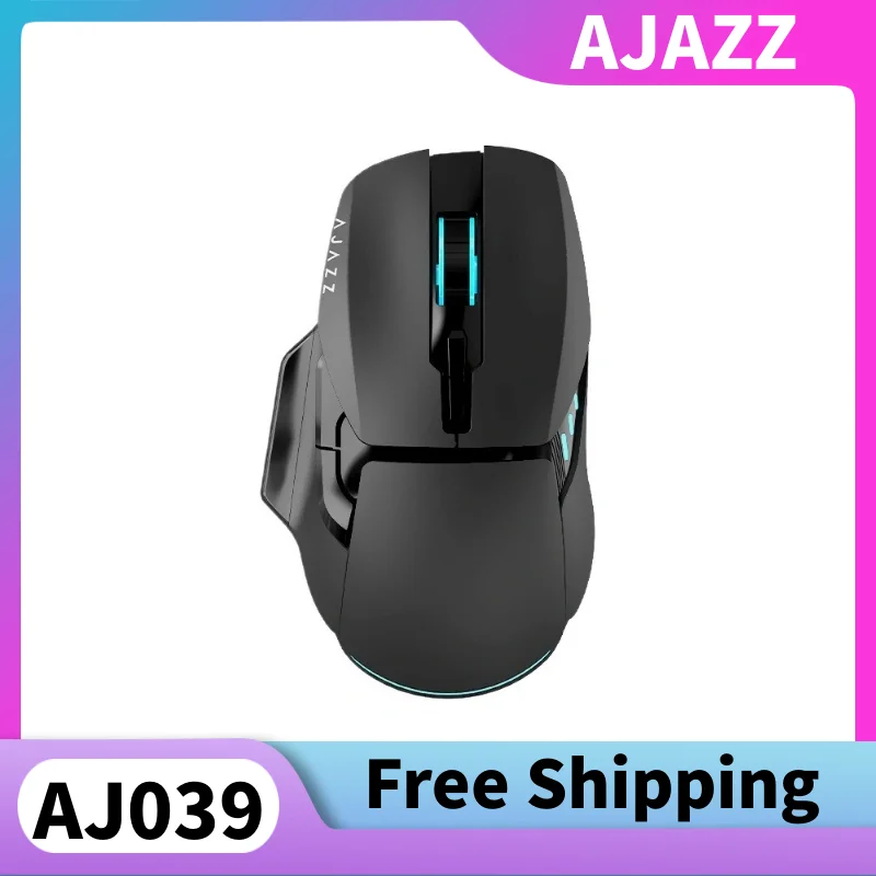 

AJAZZ AJ039 wireless computer mouse-computer peripherals-office games-mouse games-notebook-USB-home three-mode link PAW3212