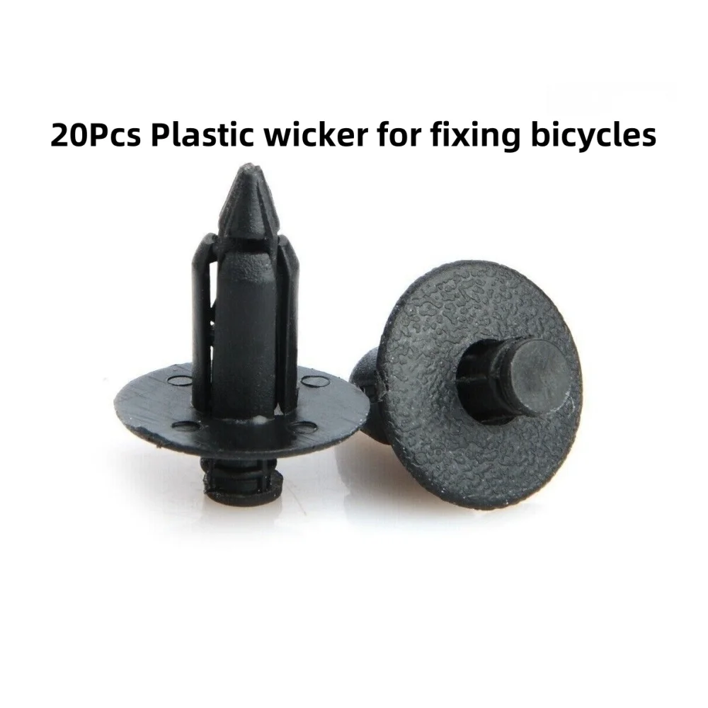 20Pcs 8mm Hole Bike Fasteners Plastic Rivet Fairing Trim Clips For Honda Yamaha Suzuki Plastic Rivet Rectifier Decorative Clip