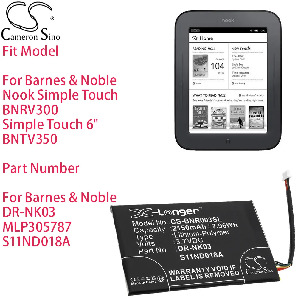 Ebook, Reader Batte…