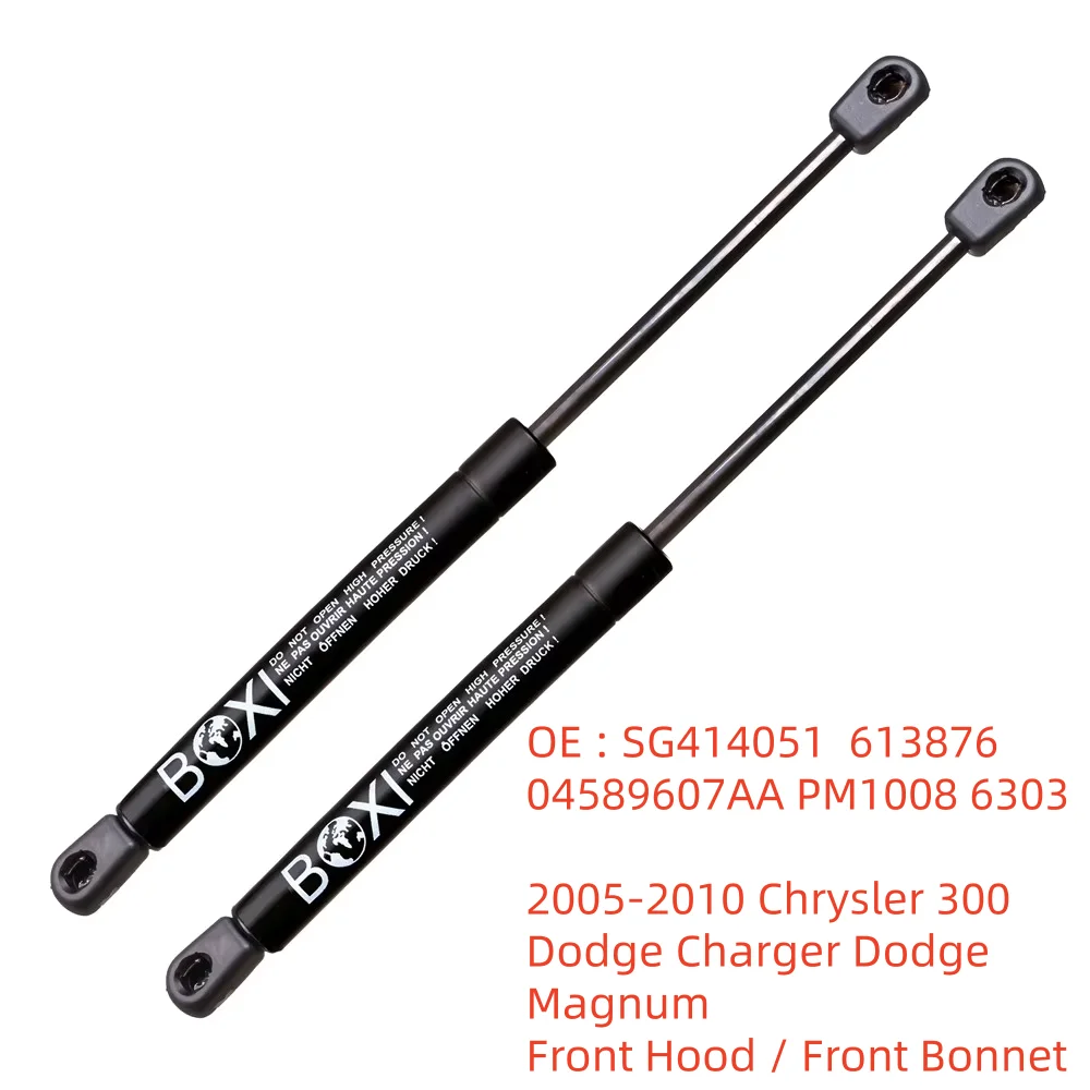 2Pcs Hood Gas Spring Shock Lift Strut Support 04589607AA 5008938AA For Dodge Charger 300 Chrysler Magnum 2005 - 2014 Lift Struts