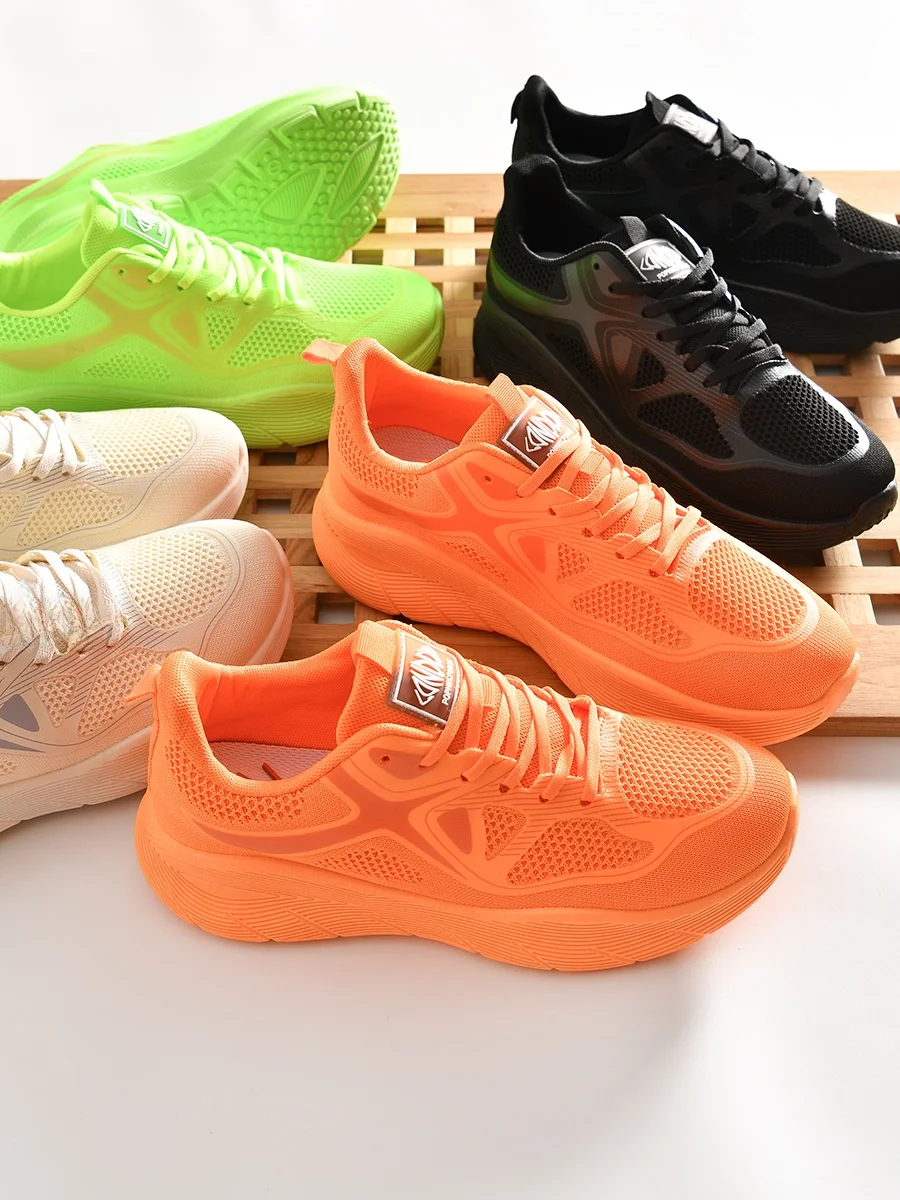 

Men's Spring Summer New Breathable Mesh Anti-slip Lightweight Shock Absorption Sports Leisure Running Shoes Comfortable Casua...
