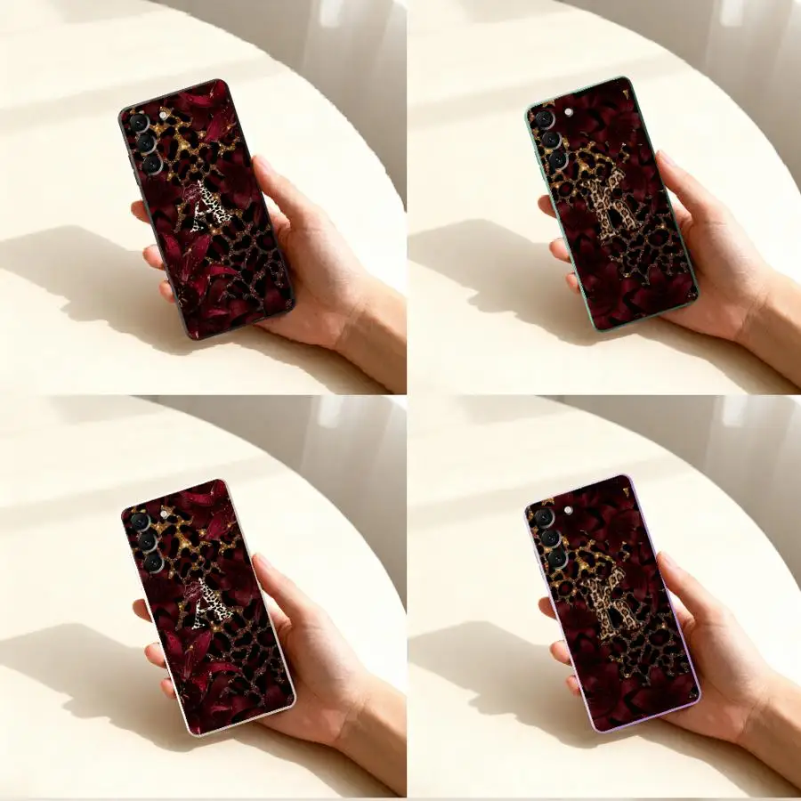 Floral Leopard Print Phone Cover Case for Samsung Galaxy A22 A52 A35 A24 A51 A13 A14 A34 A15 A11 A12 A16 A36 A26