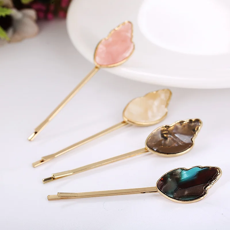 

1PCS Creative Acetate Alloy Ice Cream Bar Clip for Girls Korean Japanese Fresh Side Bangs Hair Accessories Sturdy