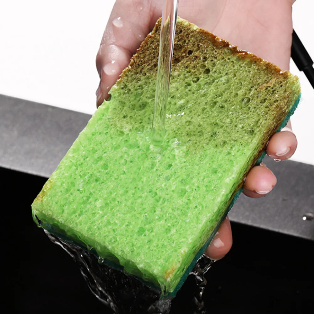 Kitchen Cleaning Sponges Non-scratch Compressed Cellulose Sponges for Kitchen Dishes Pots Pans Car Cleaning