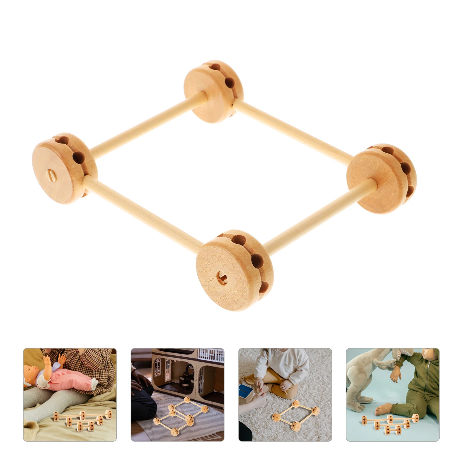 

Variety Building Blocks Toy Magnetic Toys Jigsaw Early Learning Kids Wooden Field Interesting Delicate Parent-child