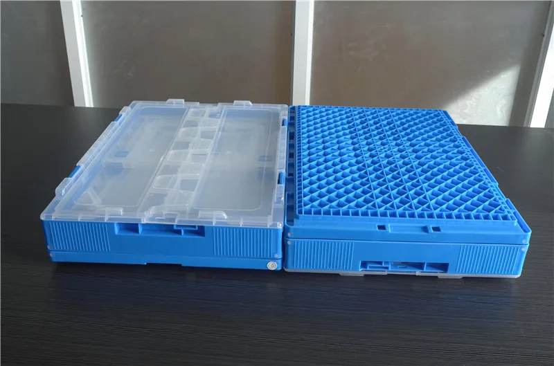 50l Storage Box Plastic clear Plastic Packaging Folding Storage Containers