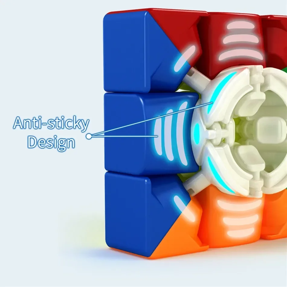 Moyu Kubus RS3M Magische Kubus Magnetische RS3 M 3x3x3 Cubo Magico RS3M UV 3x3 Magnetische Kubus Speeder Kubus Puzzel Speelgoed voor Kinderen Gift