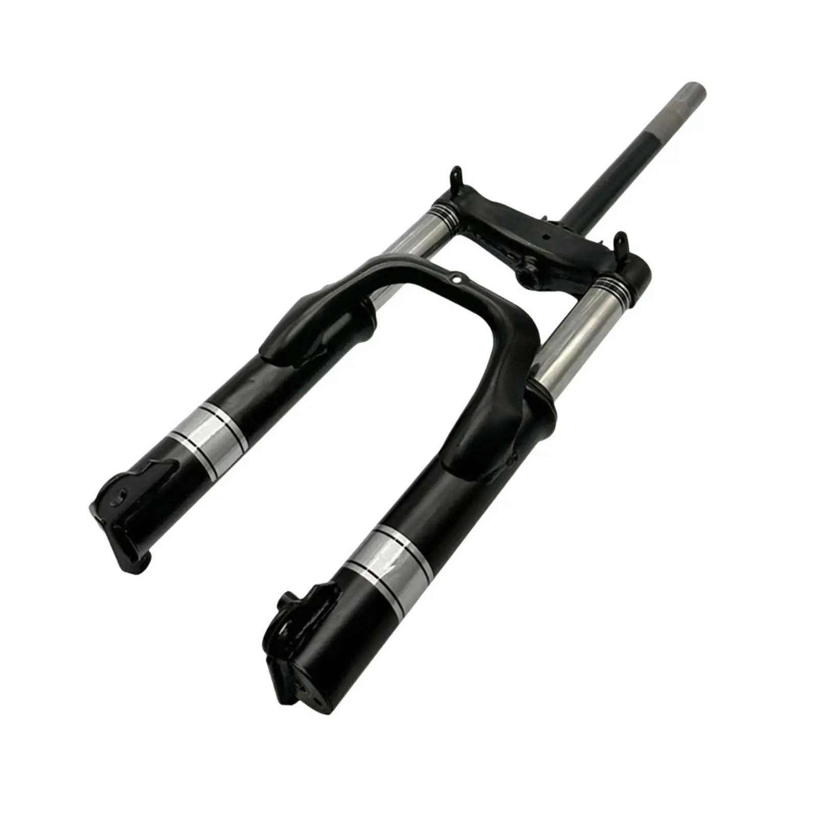 Practical Tricycles Cycling Repairing Part Suspension Fork 3.0-8 Tire 10 Hole Through Cast Iron Front Fork Replacement