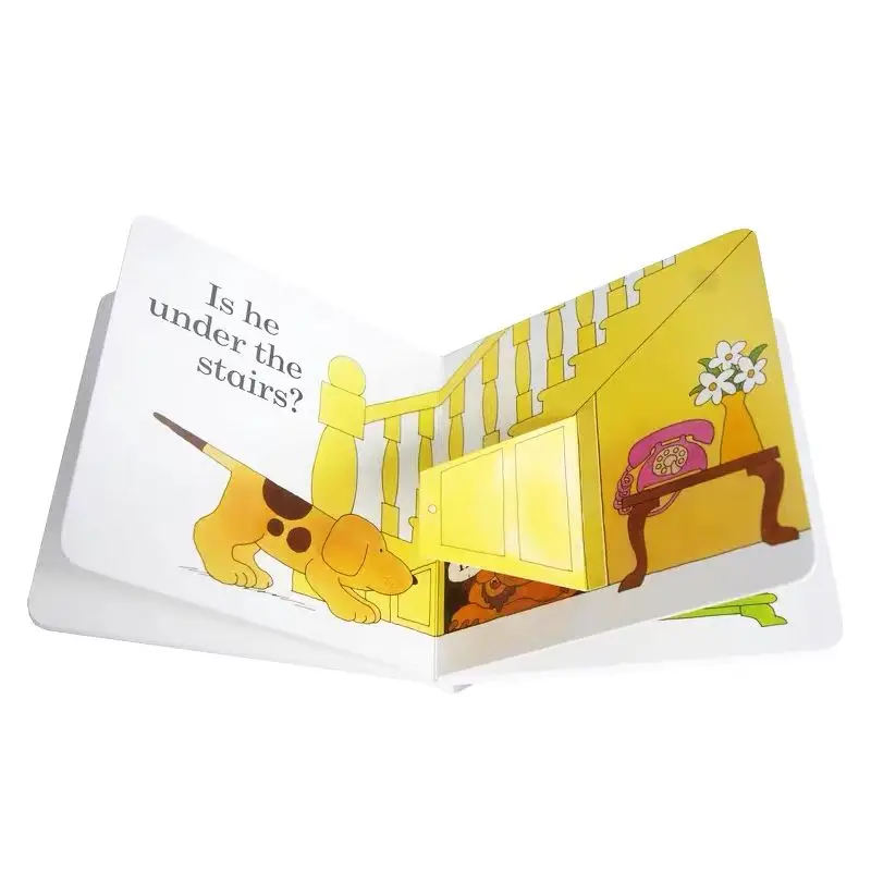 Imagem -04 - Reading Picture Book For Children Inglês Board Book Onde Está Spot e Caro Zoo Hard Card Flap Rod e Keith 03