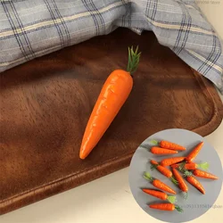 Mini Carrot Gift Home Decor Doll House Accessories Easter Decoration Simulation Carrot Foam Simulation Vegetable Figurine νΌκ·μ΄