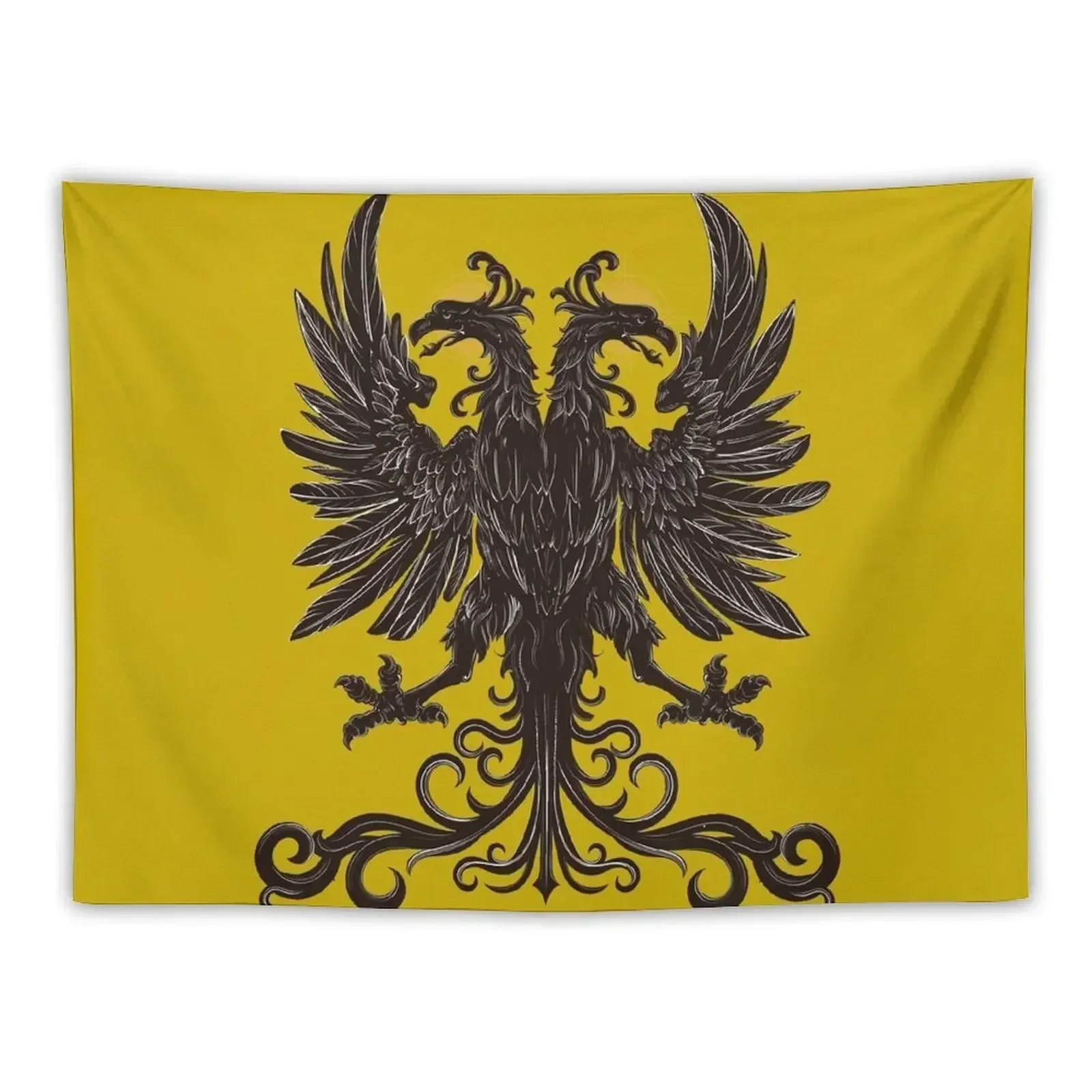 

Holy Roman Empire double-headed eagle Tapestry House Decorations Aesthetics For Room Tapestry