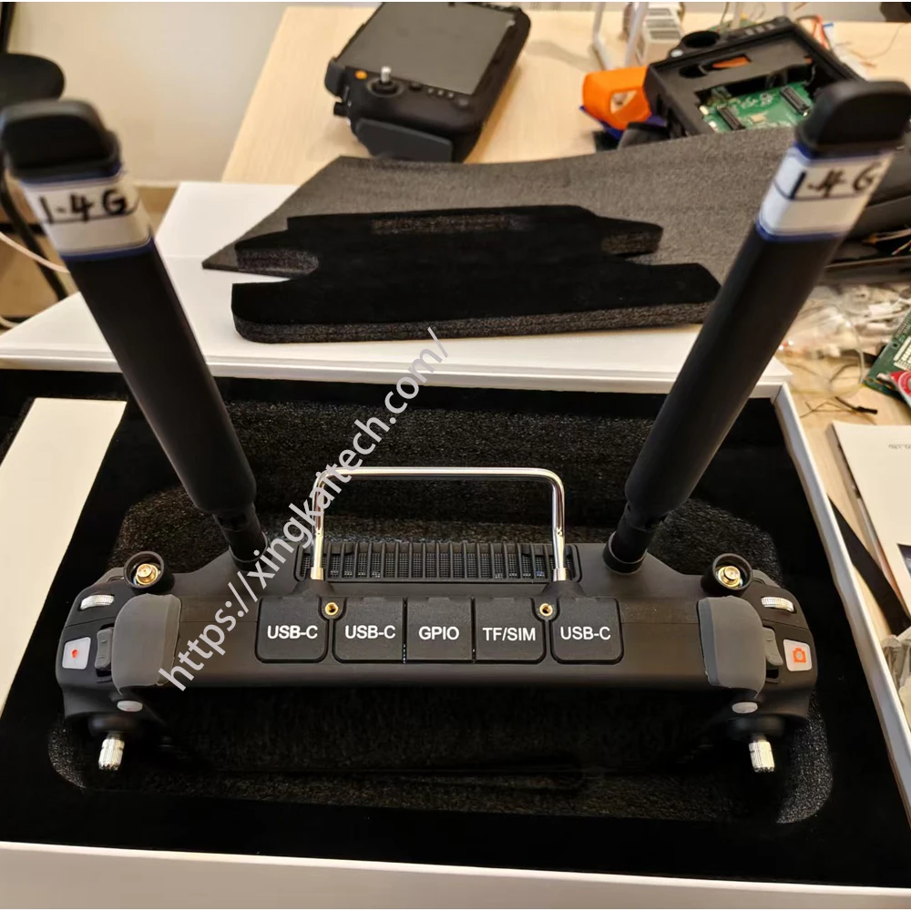 FPV Drone Remote Control with Integrated Graphics and Data, 20km Long Distance Video Transmission S-RC PAD Base