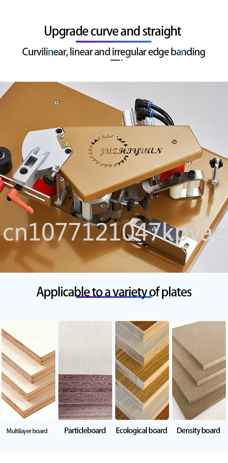 Wood Polishing and Trimming Machine, Edge Banding Machine for Wood, great Quality