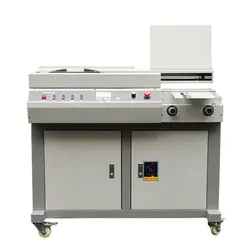 SG-55H-A4 Book Binder Machine Hot Melt Glue Book Binding Equipment Paper Processing Machinery