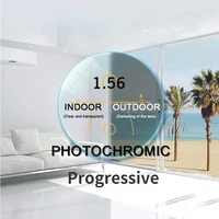 O-Q CLUB 1,56/1,61/1,67 lentes multifocales fotocromáticas progresivas revestimiento HMC lentes asféricas antiultravioleta y antiarañazos