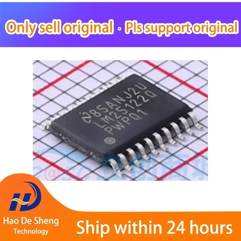 

10PCS/LOT LM25122QPWPRQ1 Logo LM25122Q HTSSOP-20 New Original In Stock