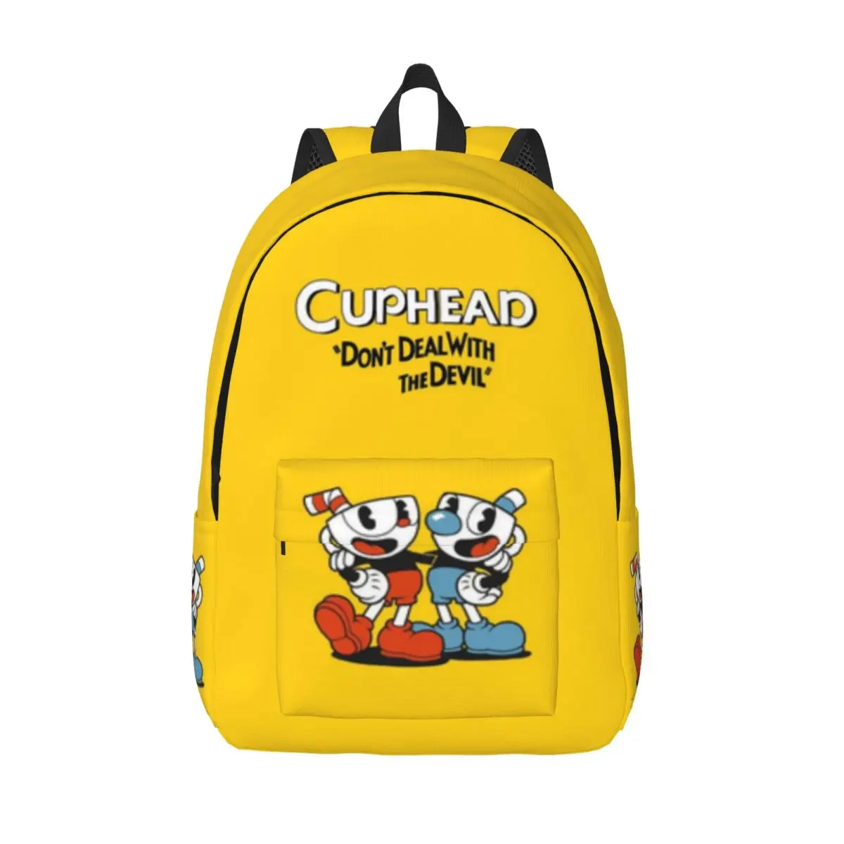 Cuphead Printed Lightweight Casual Schoolbag For School, Outdoor, Shopping, Office