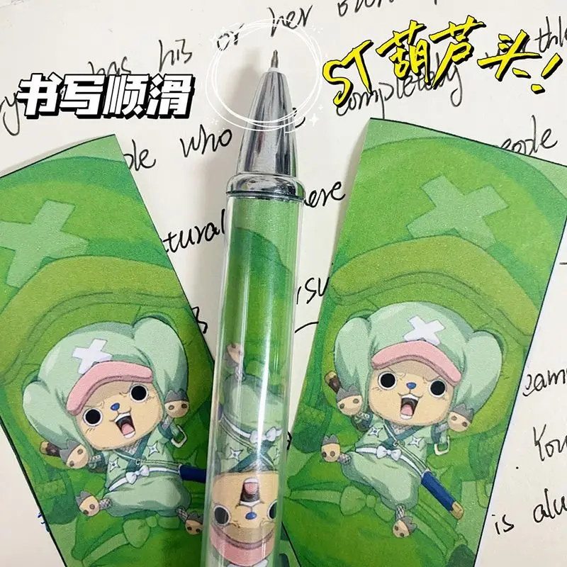 One Piece Roronoa Zoro Monkey D. Luffy Nami Kreativer Cartoon-Neutralstift Langlebiger Unterschriftenstift für Schülerprüfungen und Schreiben – Detail 6