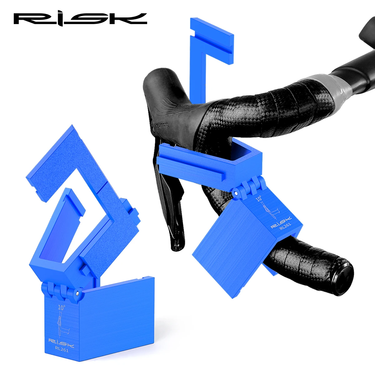 

Risk Bike Gearshift Lever Inward Bending Angle Measuring Tool MTB Road Bicycle Shift Lever Angular Measurement Auxiliary Tool