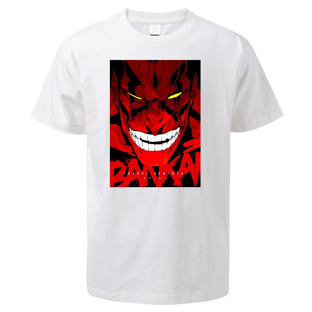 BLEACH Classics Anime Bankai Summer 2024 Mens Harajuku T-Shirts Hip Hop Crew Neck Tees Male Short Sleeved Oversized T Shirts