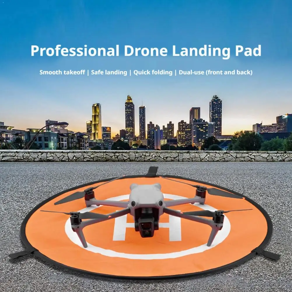 75cm Drone Landing Pad, Waterproof Portable Helipad for DJI Mavic 3 Pro/Air 3/Mini 4 Pro, Foldable Landing Mat for RC Helicopter