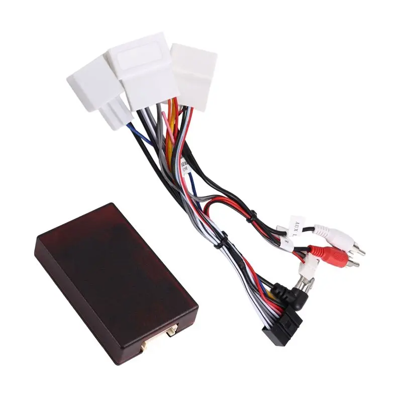 

A58X-For Toyota Land Cruiser LC100 For Lexus LX470 2002-2007 10-Inch Car Console Navigation DVD Protocol Box Harness 3-Plug Kit
