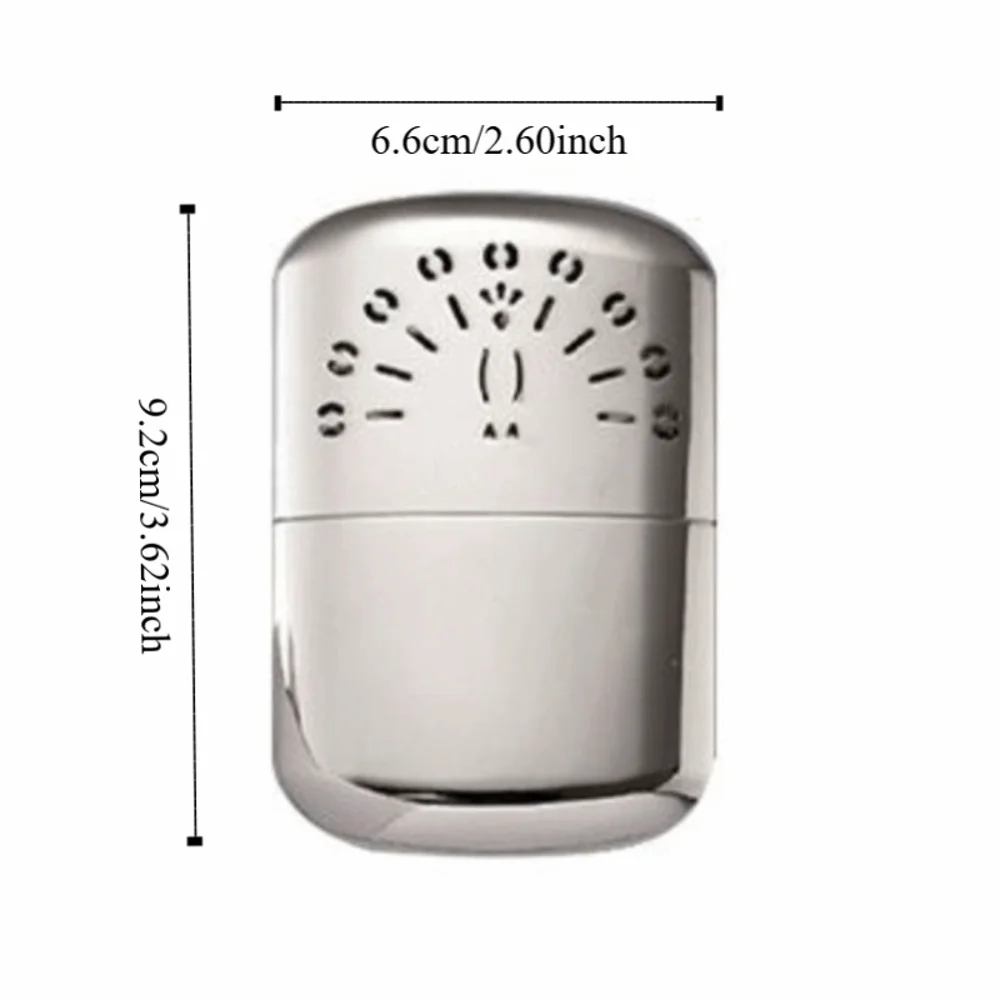 Zinc Alloy Fuel Hand Warmer Constant Temperature Reusable Pocket Hand Warmer Vintage Ultralight Handy Hand Heater Outdoor view 6