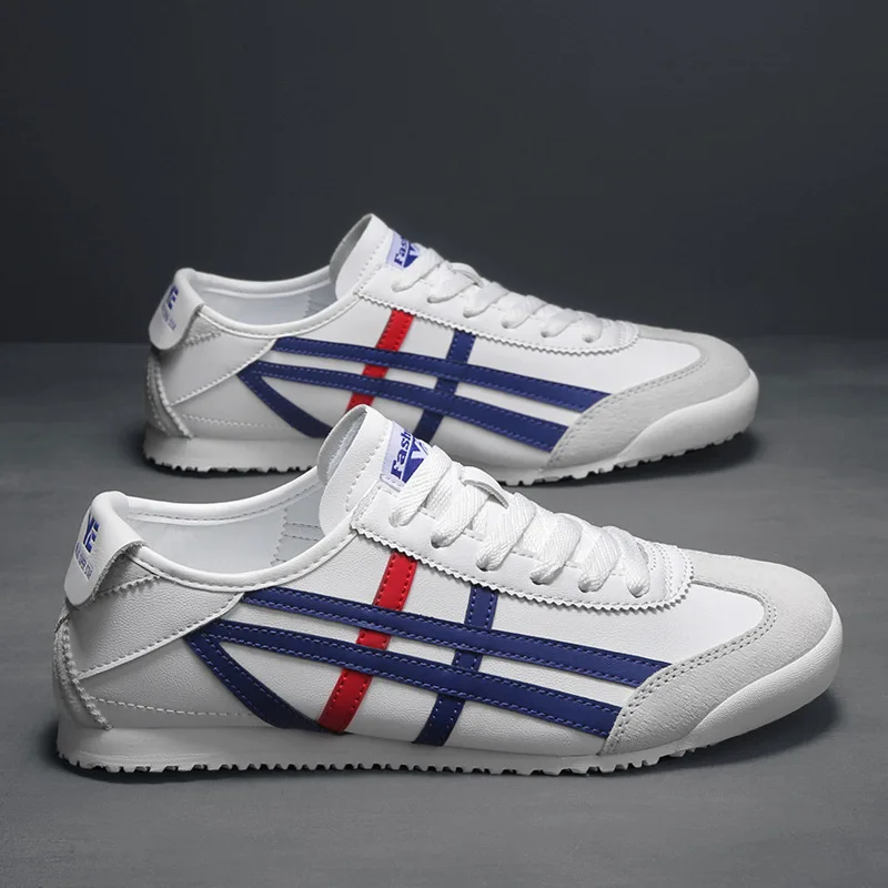 Zapatos informales para hombre, zapatos de lona clásicos transpirables con cordones, zapatos planos suaves, Zapatillas ligeras antideslizantes para 