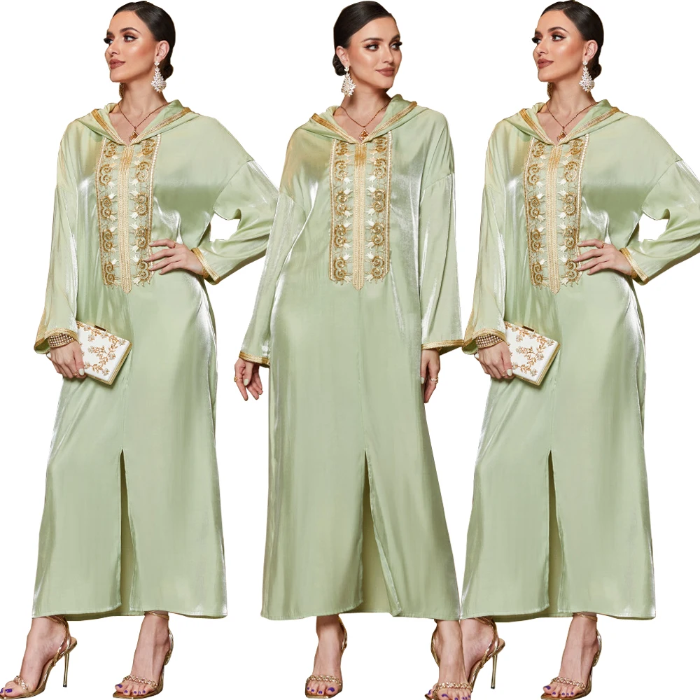 

Ramadan Kaftans Abaya Dubai Turkey Islam Muslim Long Modest Dress Abayas For Women Robe Djellaba Femme Musulmane Caftan Marocain