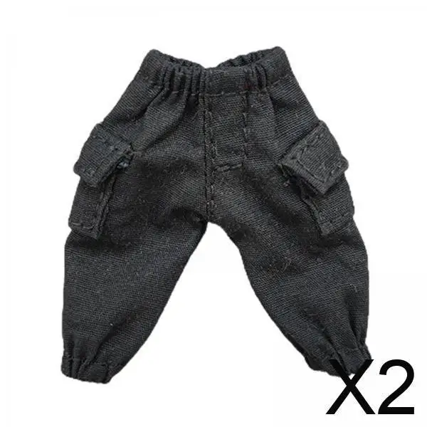 

2x 1/18 Scale Doll Clothing for Male Action Figures with Casual Pants