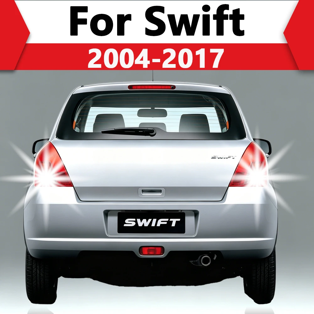 

P21W LED Reverse Light For Suzuki Swift MK3 MK4 3 4 Accessories Reversing Lamp Backup Bulb Swift MZ FZ 2004-2017 2010 2011 2012