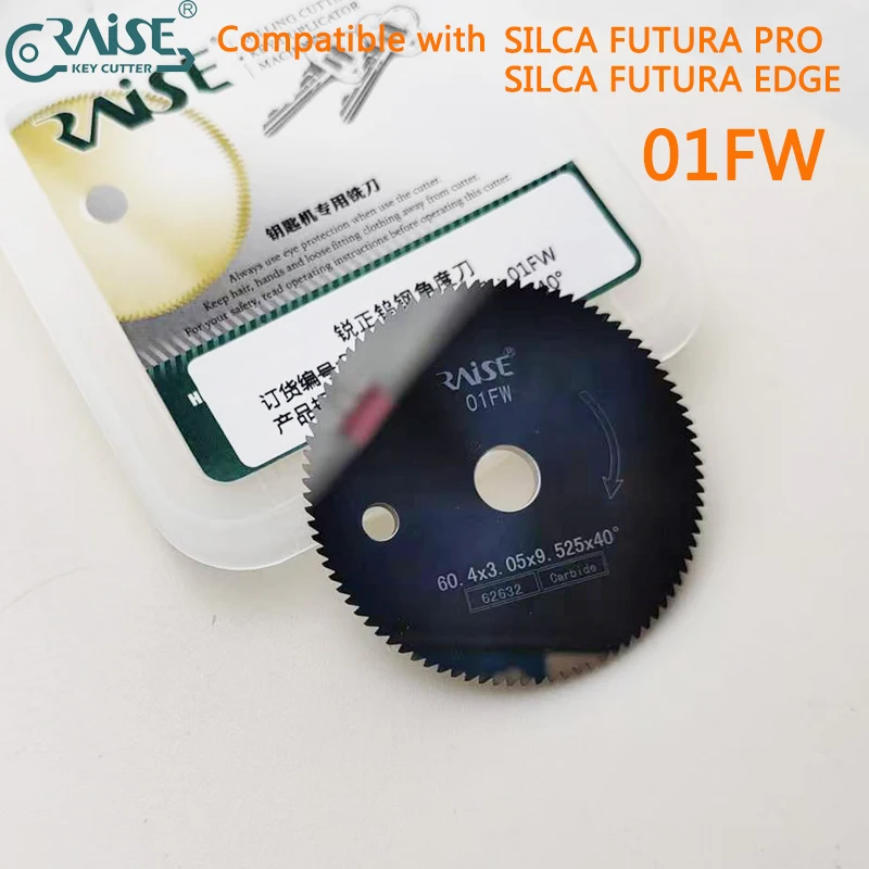 Milling Cutter 01F Compatible with SILCA FUTURA PRO FUTURA EDGE Key Machine For Edge Cut Keys Locksmith Tools