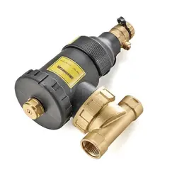 Wholesale Brass Magnetic Dirt Remover Wall Hung Boiler Central Heating Magnetic Filter For HVAC System